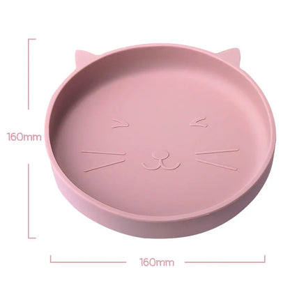 Baby Silicone Plate 9 Colors