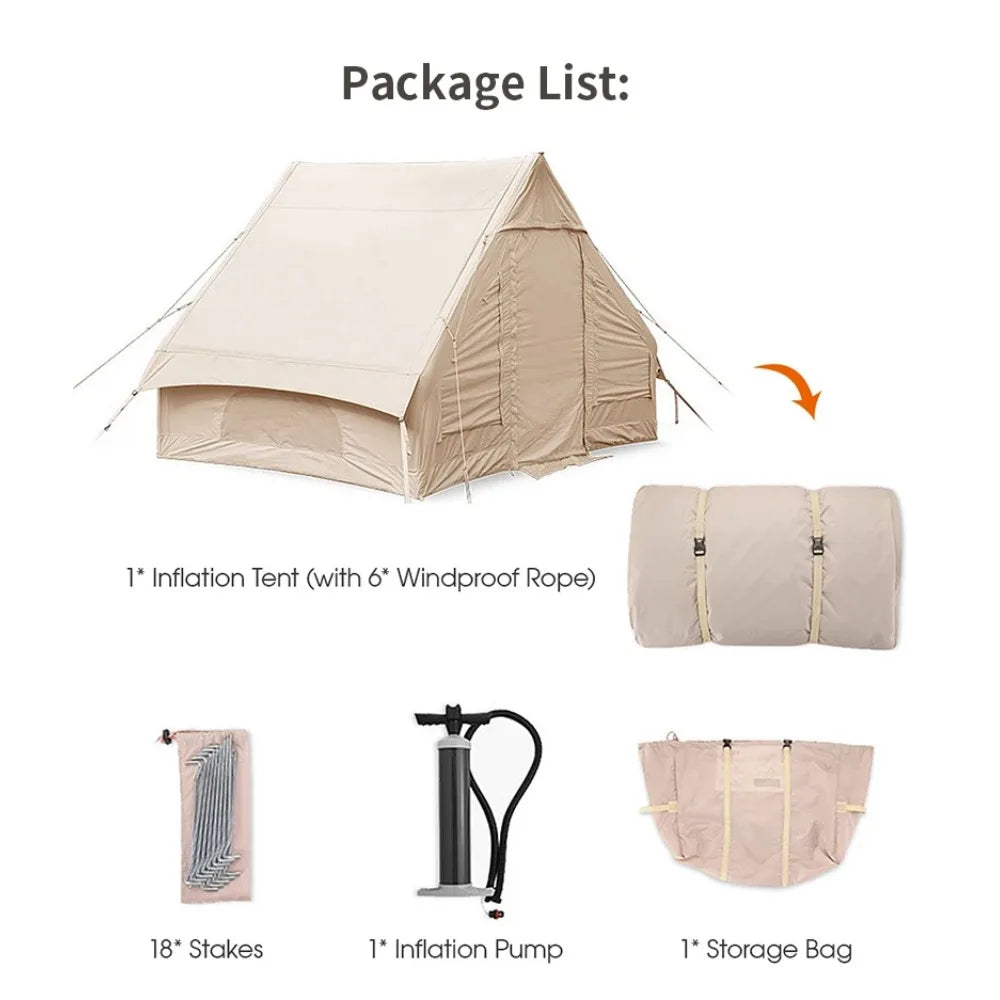 Waterproof Portable "House" Camping Tent (capacity 8 people)
